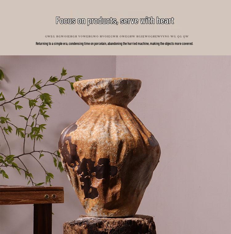 Jingdezhen Hydroponic Display Rack: Chinese Tabletop Vase for Living Room Decor