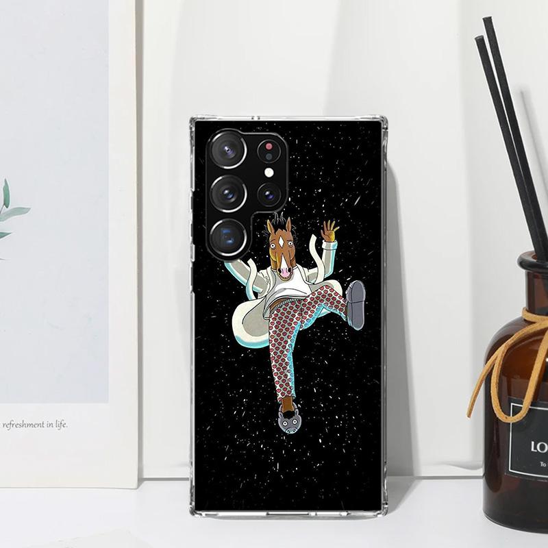 Cartoon B-BoJack Horsemans Phone Case For Samsung Galaxy S26 S25 Edge S24 FE S23 S22 Ultra S21 Plus S20 + Art Fundas Back Cover