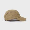 SLUB CHECK CAMP CAP - D/BEIGE (P255AHA103)