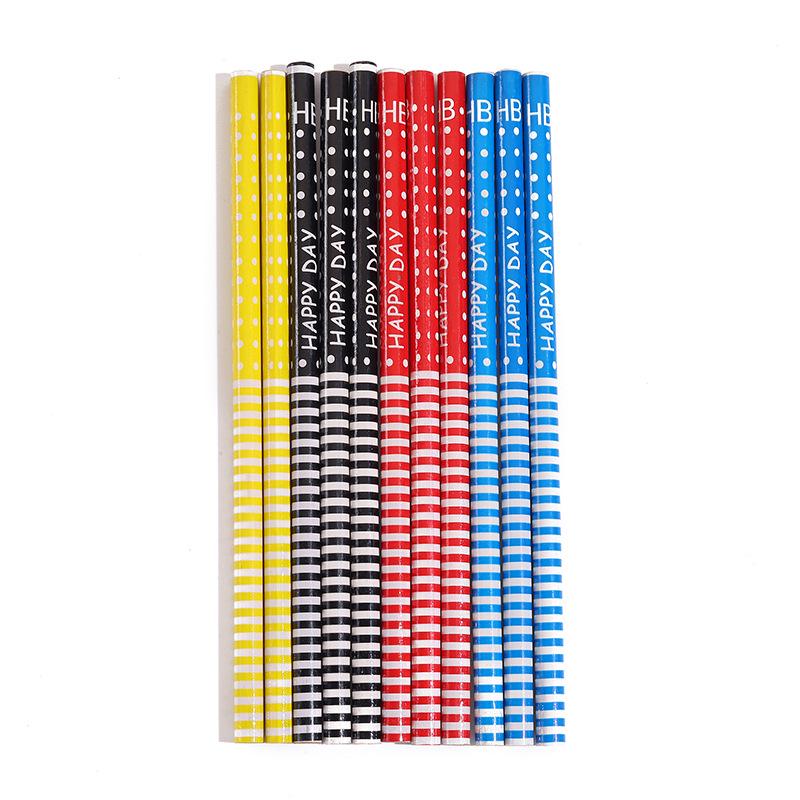 Cartoon Natural Wood Doodle Pencils for Kids – Ideal Gifts and School Stationery for Children