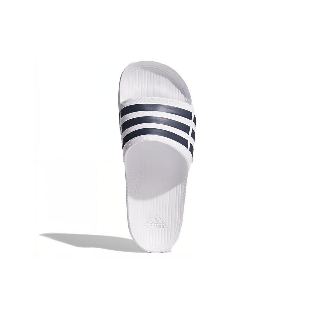 Adidas Duramo Slide (Unisex) White / Dark Navy Slide Slippers F32892