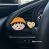 Chibi Maruko-Chan Aromatherapy Diffuser Stone Car Air Vent Decoration Ornament New Car Gift for Girls New Car Souvenir
