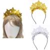 Christmas New Year Party Headband Glitter Star Hair Hoop Hair Accessories Carnival Tinsel Hair Bands Decoration