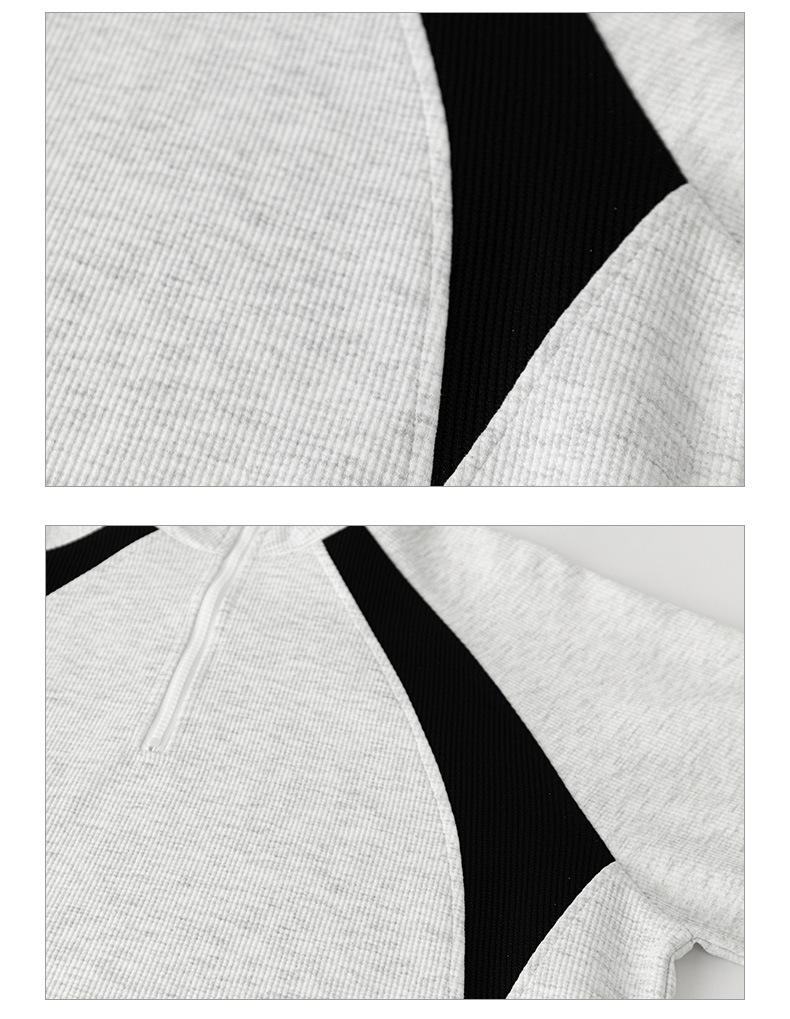 Men's 2025 Spring/Autumn Sports Suit: Trendy Zipper Hoodie & Long Pants Set