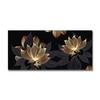 Luxury Black Gold Leaf Canvas Painting Abstract Plant Posters and Prints Wall Art Pictures for Home Living Room Decor No Frame