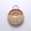 Wall Hanging Woven Basket Flower Pot - Rattan, Willow & Straw Design