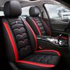5-Seat Car Seat Cover Complete Set – Fits 95% of All 5-Seaters (Cars, SUVs, Pickups) – Premium PU Leather, Breathable – All-Season Seat Protection