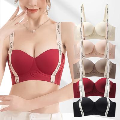 Kadın Sütyen Destekli Sütyen Kablosuz Sütyen Rahat Dikişsiz Kadın İç Çamaşırı Seksi İç Çamaşırı 32AB-38AB