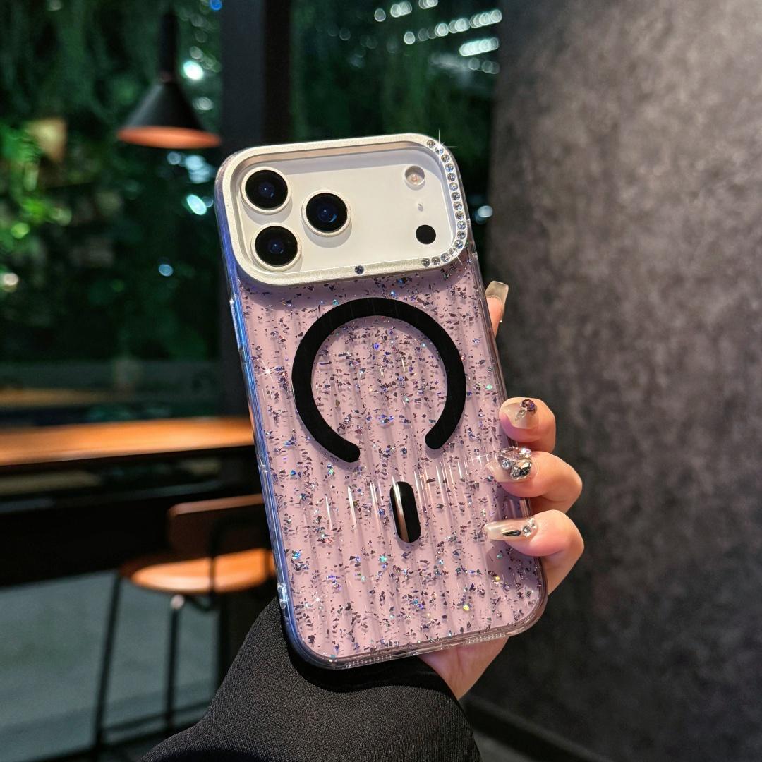 

For iPhone 17 Pro Max 17 Air Case Protective Plastic Ice Style Magsafe Mobile Phone Cover iPhone17 Pro