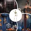 Halloween Outdoor Skeletons Realistic Posable Skeleton With Movable Joints Weather-Resistant Outdoor Decorations Spooky Photo