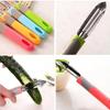 1PCS Vegetable Peelers Stainless Steel Swiveling Twin Blades Potato-eye Remover Fruit Zesters Kitchen Tool