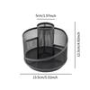 Metal Pen Holder Compact Creative Supplies Mesh Desk Organizer for Tabletop