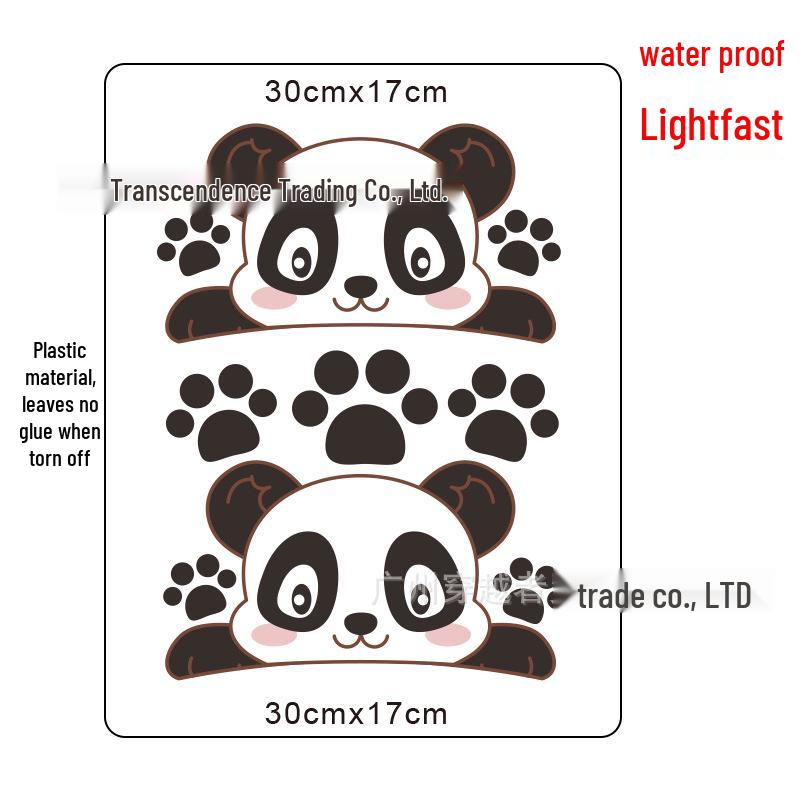 

Водонепроницаемая мультяшная наклейка на автомобиль и мотоцикл с медведем