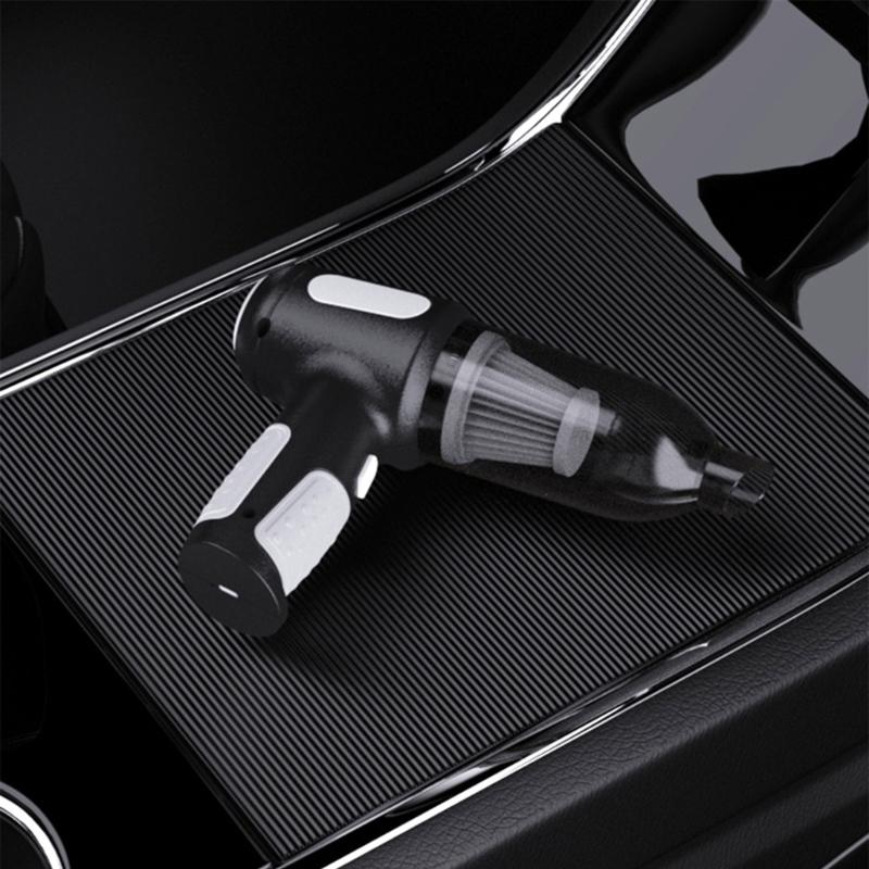 Low Noise Designs Portable Rechargeable Car Vacuum Cleaner Handheld High Speed Motor Dry Wet Electric Dust Cleaning Tool
