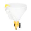 Engine Radiator Coolant Filling Funnel Kit Spill Proof Cooling System Funnel with 31 35 40 42 45mm Adaptor
