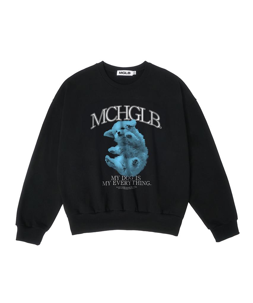 MATCHGLOBE Fly Puppy Sweatshirt (Black)