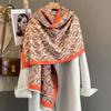 Autumn/Winter Paisley Print Cashmere-Like Scarf: Stylish, Versatile, Warm, Casual Snood