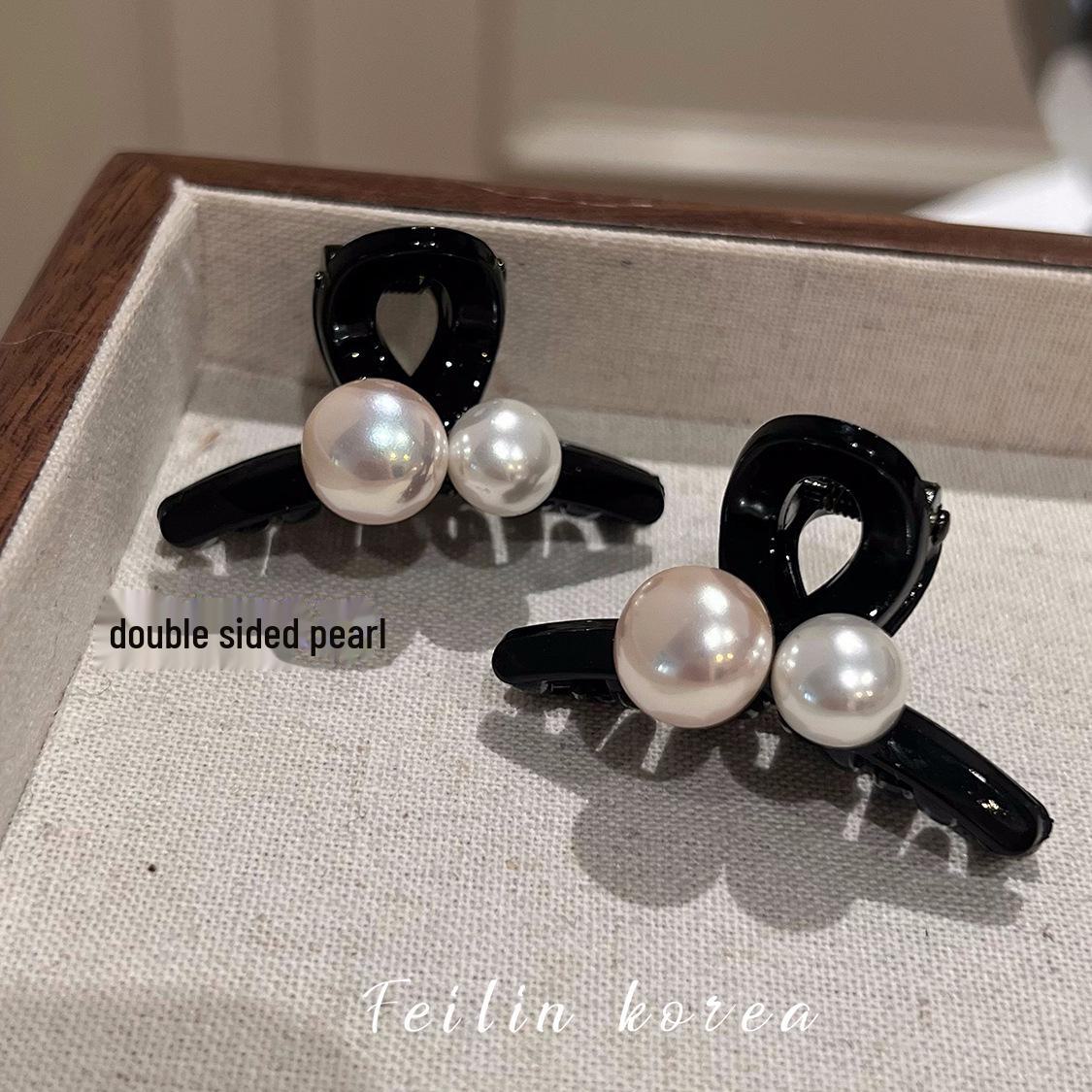 

«Высококачественная заколка для волос Pearl Princess — французский стиль для челки»