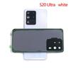 Back Cover For Samsung Galaxy S20 Ultra S20U G988 Battery Cover Housing Glass Cover Back Rear  Case