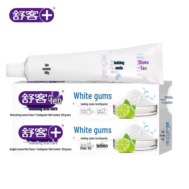 Shuke Baking Soda Whitening Gum Protection Toothpaste