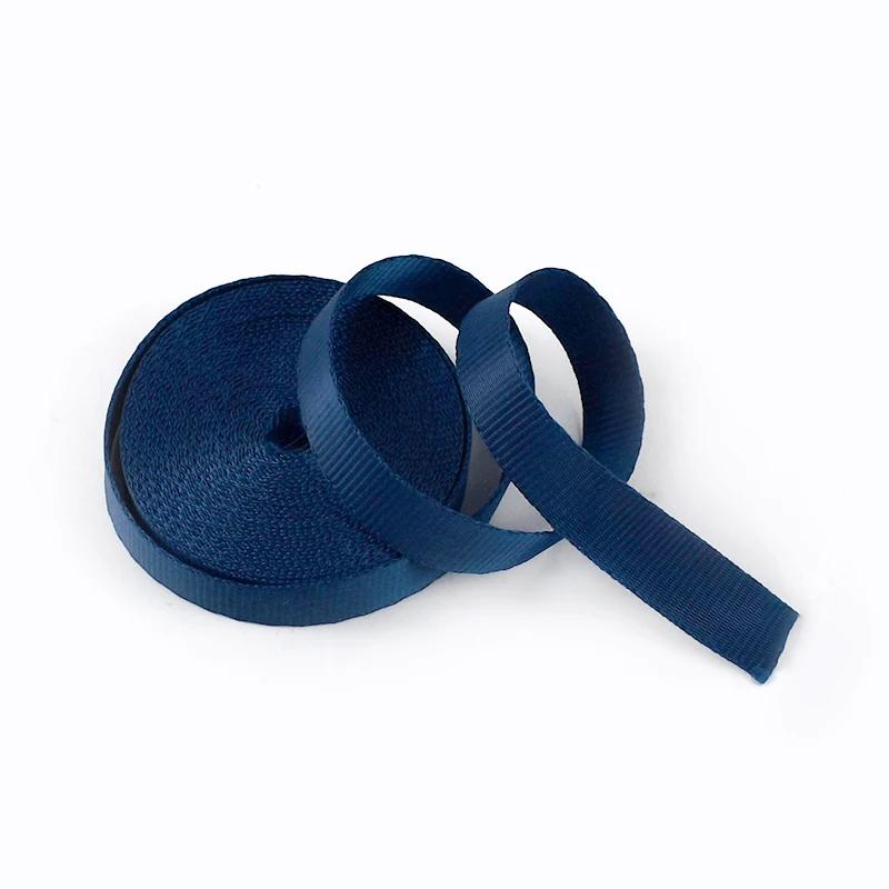 Meetee 45Meters 10mm Nylon Webbing Belt Straps Decorative Ribbon Band Lanyards Bias Binding Tape DIY Handmade Sewing Accessories