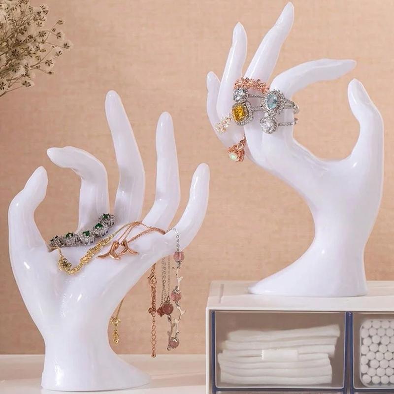 1PC Resin Material Transparent Bracelet Display Exquisite Jewelry Display Stand Home Decoration 16.5x7cm