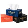 Softouch 2 Ply Face Tissue Paper Box | 200 Pulls - 400 Sheets Each | Set of 3 Boxes | Ultra Soft & Absorbent | Facial Tissues for Home, Office, Car