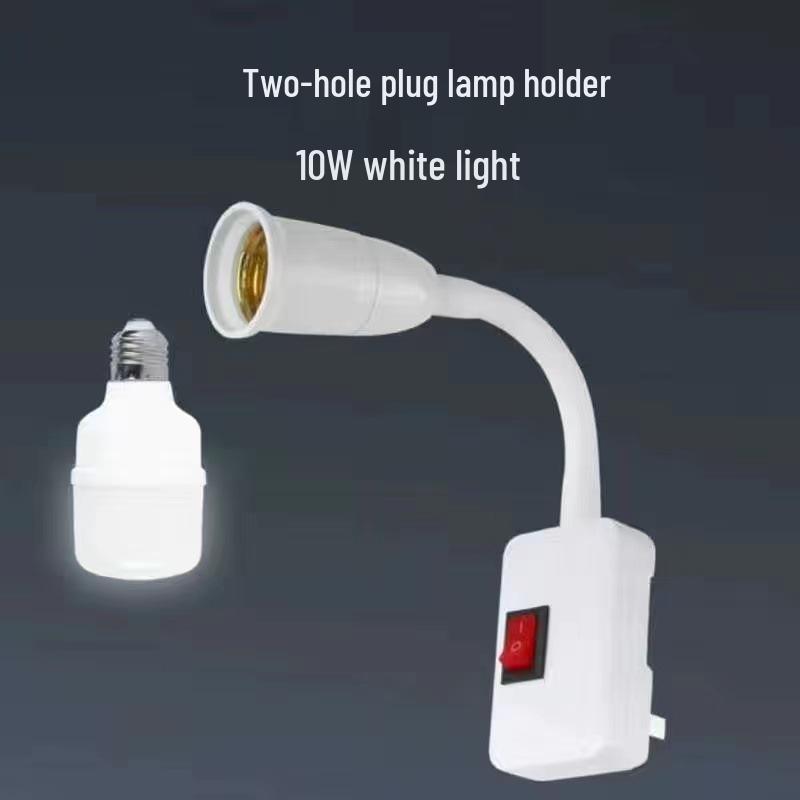 LED Superhelle Energiesparende Einsteck-Nachtleuchte mit Schalter - Schlafzimmer Wand-/Nachttischlampe