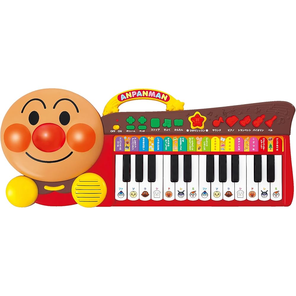 Joypalette Anpanman Light-Up Educational Keyboard Interactive Toy