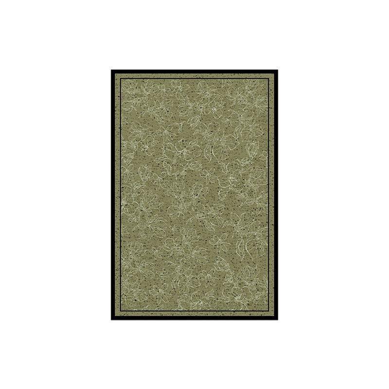 Door Mat Home Door Door Silk Dirt Resistant Non-slip Carpet Cut Door Mat Door Door Wear-resistant Green Silk Ring Porch