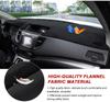 For Honda CR-V 2012-2016 (CRV) Flannel Dashboard Cover - Non-Slip Dashboard Pad Sun Shade Anti-Glare Protector