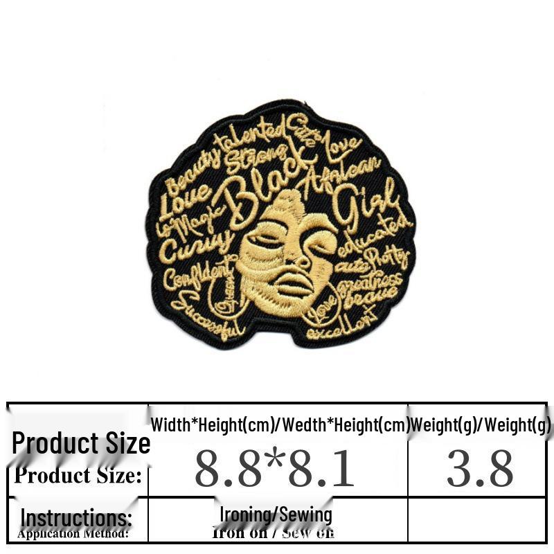 Personalized Punk Embroidery Iron-on Patch for Jackets