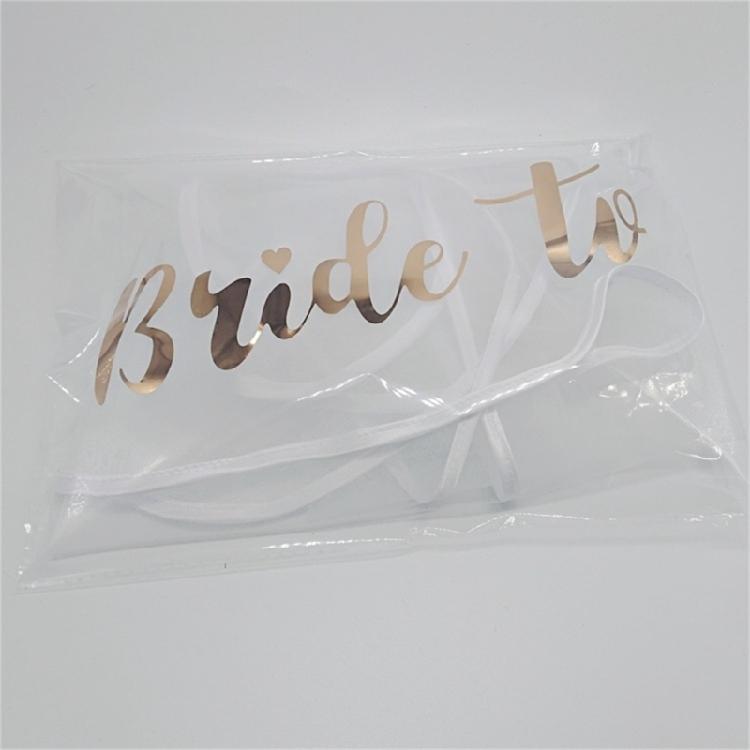 Bachelorette Party Veil Bride To- Be Veil Bride Veil For Wedding Veil Short Veil