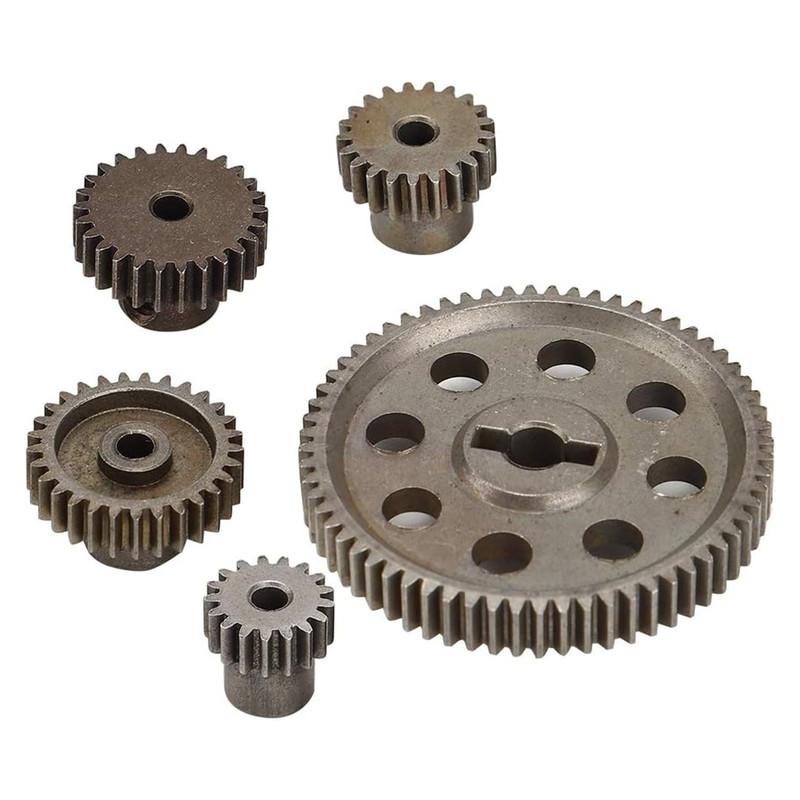 11184 Steel Metal Spur Gear 64T 17T 21T 26T 29T Metal Motor Gear for Redcat EPX HSP 1/10 Monster Truck 94111 RC Parts