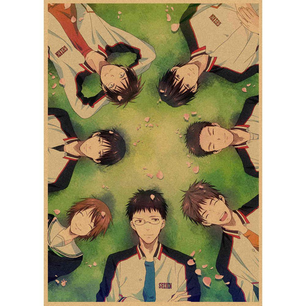 Kuroko's Basketball Retro Kraft Poster Decorative Wall Art Mural 407