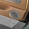 For Genesis GV70 2026-2026 4PCS Stainless Steel Silver Car Door Speaker Decoration Cover Trim Car Accessories LHD/RHD