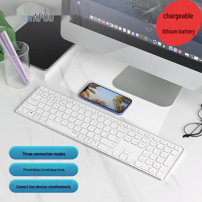 

Rapoo E9550G Multi-Mode Wireless Keyboard