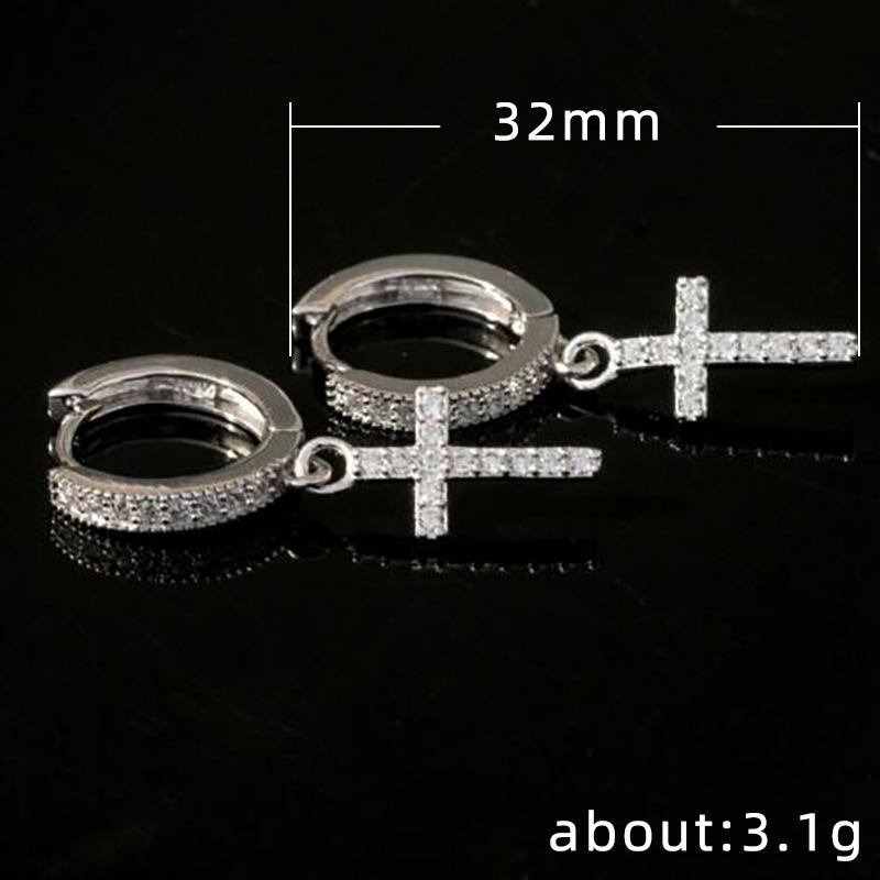 Classic Cross Women'S Earrings, Earrings, Ear Accessories