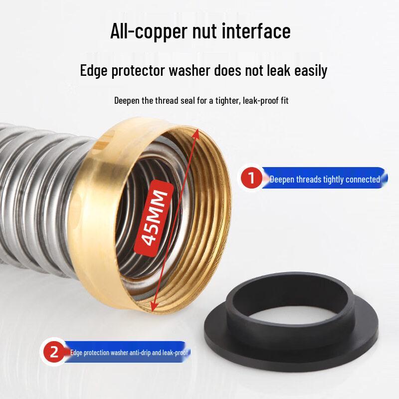 TLXT Stainless Steel Double Basin Drain Pipe