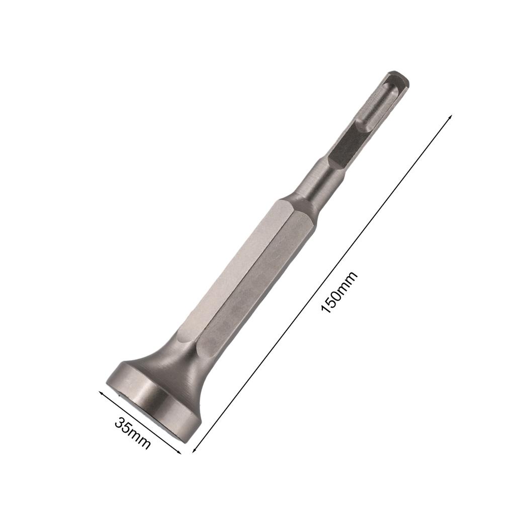 For Electric Hammer T Post Ground Rod Driver Drill Bit Heavy Duty Metal Construction for Effective Bolt and Nail Installation