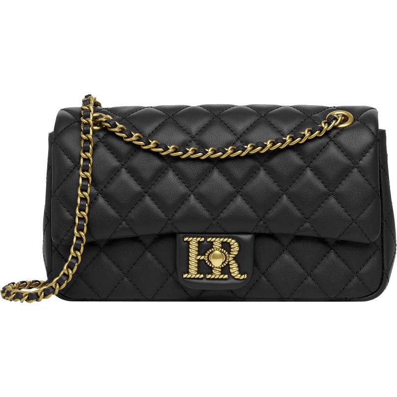 HR Helena Women s Quilted Leather Crossbody Shoulder Bag