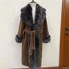 Imitation Fur Coat Women's Mid Length Coat