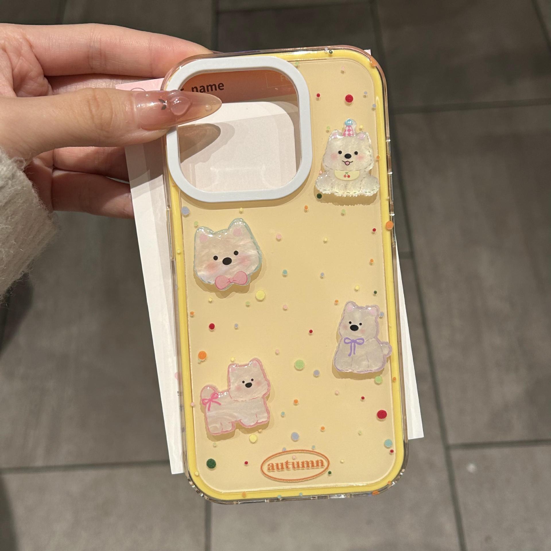 

Polka dot West Heights for iPhone 16 case iPhone15promax fun personality apple 6