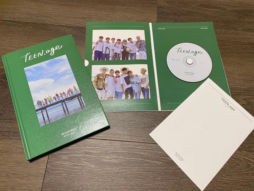[USED] SEVENTEEN 2ND ALBUM Teen age Seventeen Green