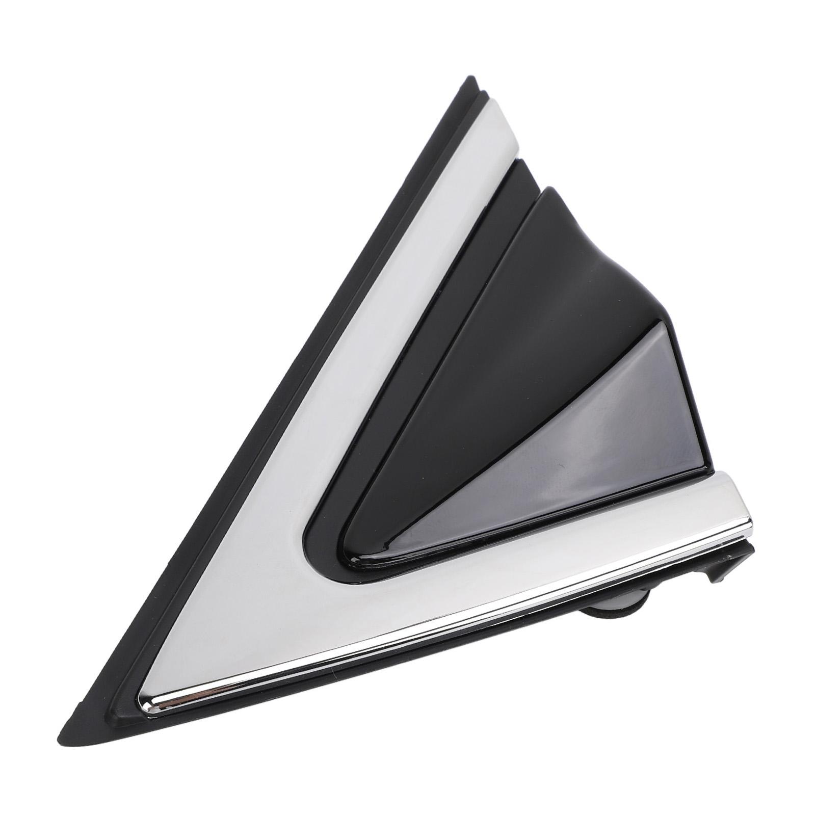 

Автомобильный брызговик, угловая крышка стойки, устойчивая к деформации, глянцевый черный стильный вид, стойка наружного зеркала