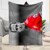Man United's Jersey Close-up Blanket Ultra-Soft Great for Couch Office Picnics for All Occasions Modern Ideal Gift For Birthday Valentine'S Day