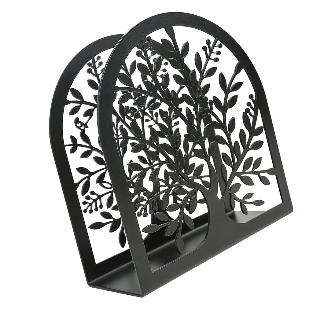 Fristående Pappershållareställ Metall Servetthållare För Kök Matsalsbord Organisation Vertikalt Pappershanddukställ