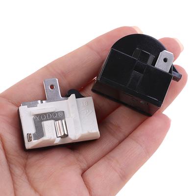 2Pcs Qp2-4.7 Ptc Starter Relay Refrigerator Starter Relay And Overload Protector