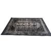 Shoes Off Written Mat Sneakerhead Mat Welcome Mat Door Outdoor Mat Door Entrance Durable Personalized Mats Area Mats Gray Mat