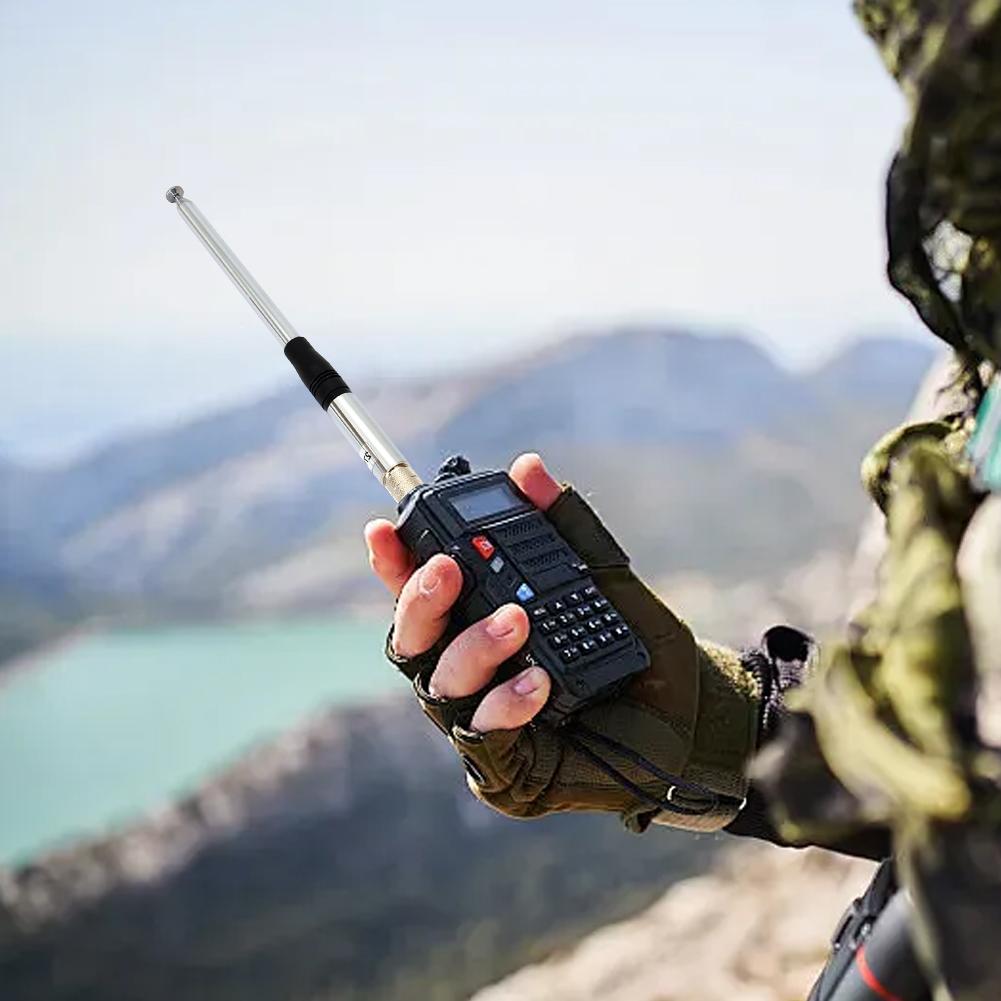 27MHz HT Amateur Antennas 2.15dB High Gain 23cm-130cm Walkie Talkie Handheld Extended CB Antenna for CB Handheld/Portable Radio